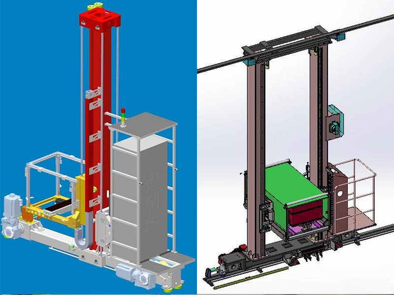 堆垛机移动轮组